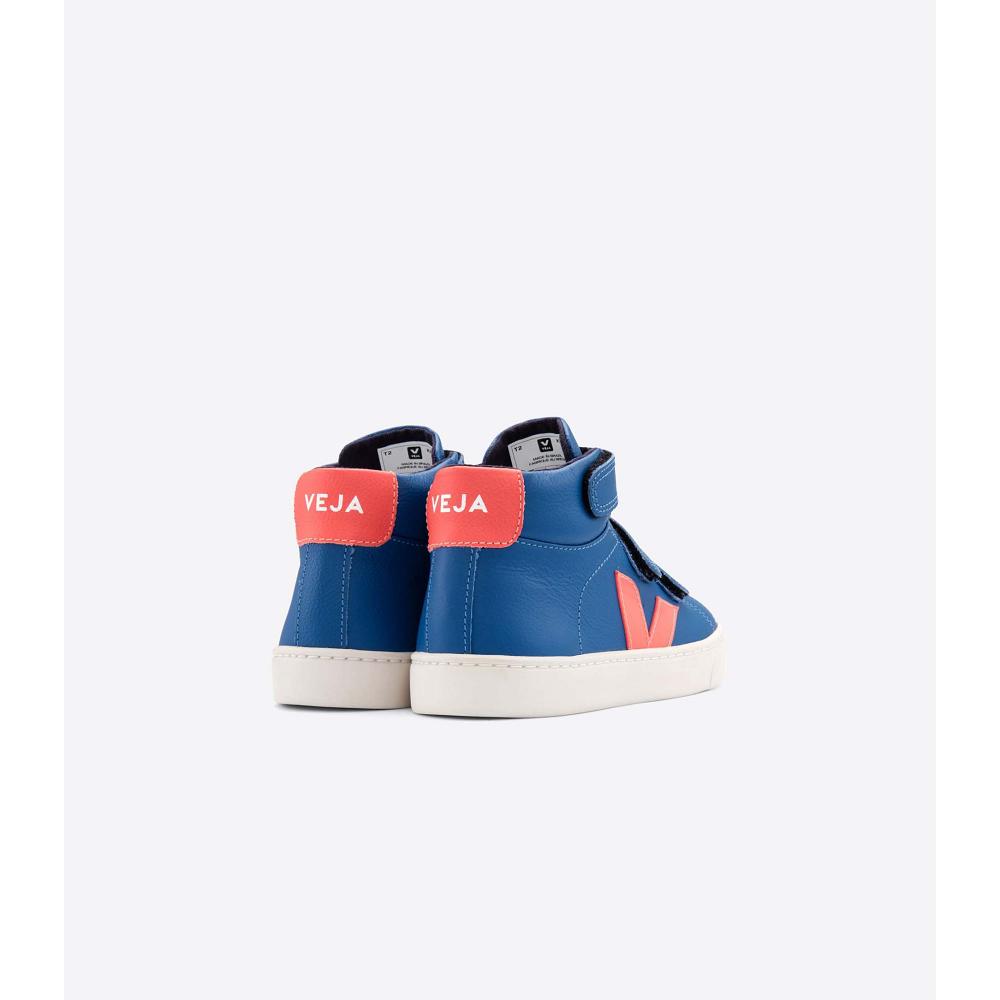 Veja ESPLAR MID CHROMEFREE Schoenen Kinderen Blauw | NL 737RVD